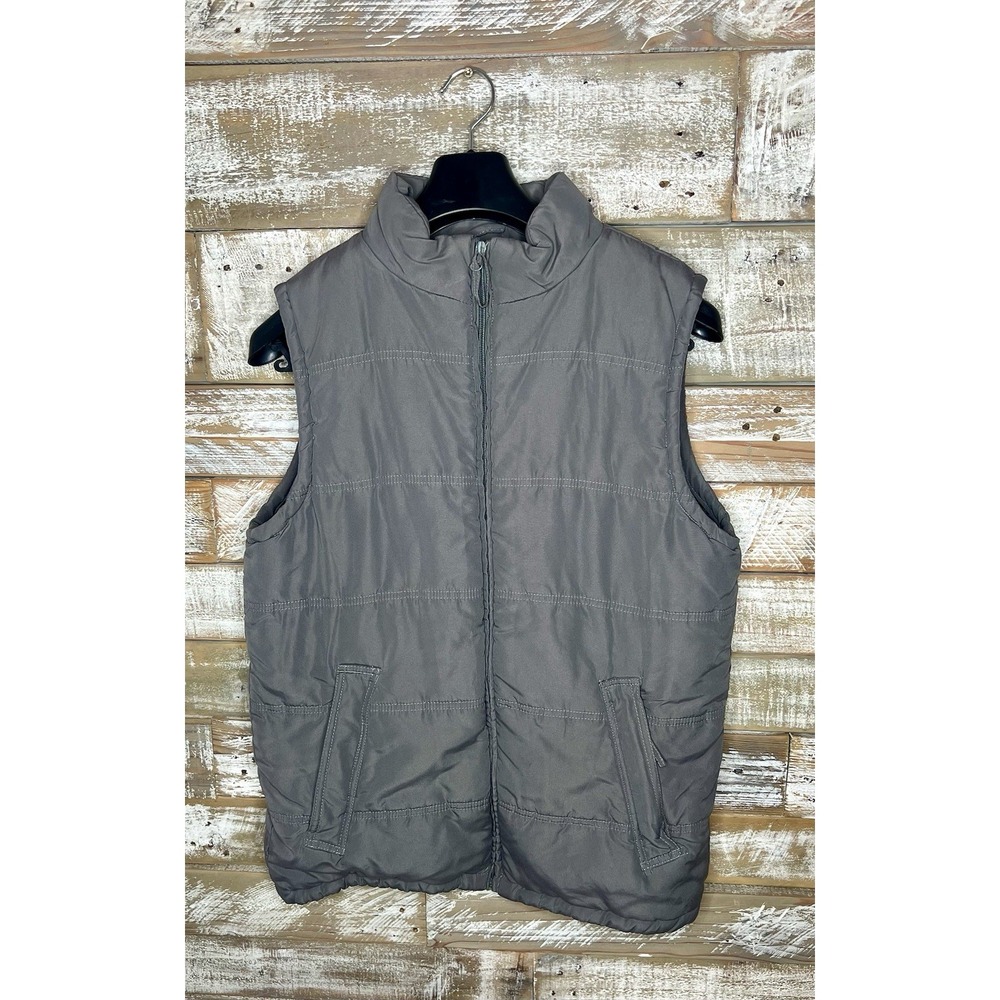 Weather Wear grey vest 100% Polyester Large